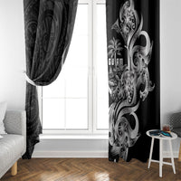 Attelong Guam Chamorro Window Curtain Guahan Seal Tattoo LT14 - Polynesian Pride