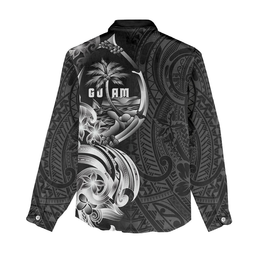 Attelong Guam Chamorro Women Casual Shirt Guahan Seal Tattoo LT14 - Polynesian Pride