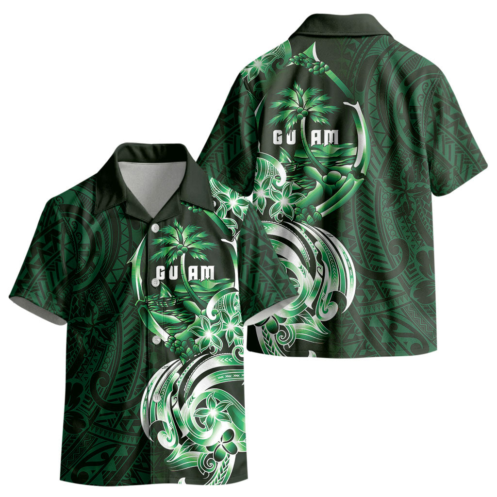 Betde Guam Chamorro Kid Hawaiian Shirt Guahan Seal Tattoo LT14 - Polynesian Pride