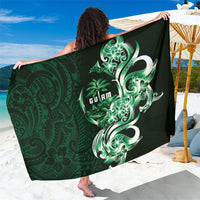 Betde Guam Chamorro Sarong Guahan Seal Tattoo LT14 One Size 44 x 66 inches Green - Polynesian Pride