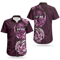 Kulot Di Rosa Guam Chamorro Couples Matching Mermaid Dress and Hawaiian Shirt Guahan Seal Tattoo LT14 - Polynesian Pride