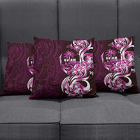 Kulot Di Rosa Guam Chamorro Pillow Cover Guahan Seal Tattoo LT14 - Polynesian Pride