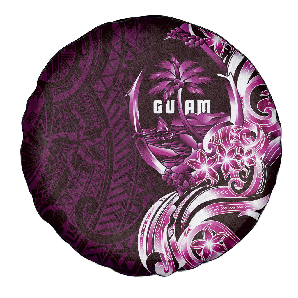 Kulot Di Rosa Guam Chamorro Spare Tire Cover Guahan Seal Tattoo LT14 - Polynesian Pride