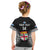 Custom Fiji Rugby Kid T Shirt 2023 Fijian Tapa Pattern World Cup Black LT14 - Polynesian Pride