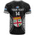 Custom Fiji Rugby T Shirt 2023 Fijian Tapa Pattern World Cup Black LT14 - Polynesian Pride