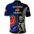 New Zealand And France Rugby Polo Shirt All Black With Les Bleus Together 2023 World Cup LT14 - Polynesian Pride
