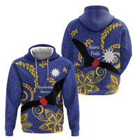 Nauru Angam Day Hoodie Naoero Frigate Bird Polynesian Pattern LT14 - Polynesian Pride