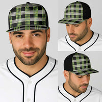 Aloha Hawaii Pakalana Pikake Lei Baseball Net Cap Palaka Inspired Hawaiian-plaid Black