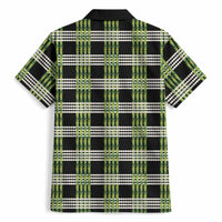 Aloha Hawaii Pakalana Pikake Lei Hawaiian Shirt Palaka Inspired Hawaiian-plaid Black