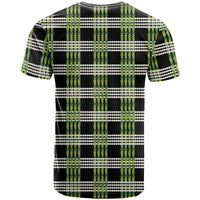 Aloha Hawaii Pakalana Pikake Lei T Shirt Palaka Inspired Hawaiian-plaid Black