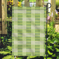 Aloha Hawaii Pakalana Pikake Lei Garden Flag Palaka Inspired Hawaiian-plaid Pastel Green