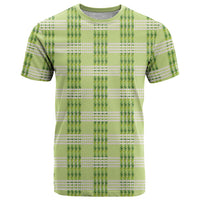 Aloha Hawaii Pakalana Pikake Lei T Shirt Palaka Inspired Hawaiian-plaid Pastel Green
