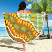 Hawaii Leis Palaka Motifs Beach Blanket Pikake Pakalana Maile Ilima Kakau Style
