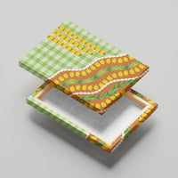 Hawaii Leis Palaka Motifs Canvas Wall Art Pikake Pakalana Maile Ilima Kakau Style