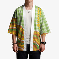 Hawaii Leis Palaka Motifs Kimono Pikake Pakalana Maile Ilima Kakau Style