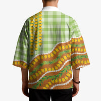 Hawaii Leis Palaka Motifs Kimono Pikake Pakalana Maile Ilima Kakau Style
