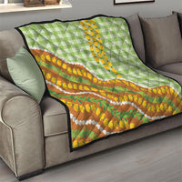 Hawaii Leis Palaka Motifs Quilt Pikake Pakalana Maile Ilima Kakau Style