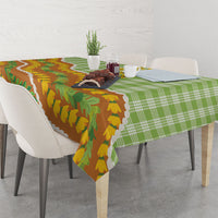 Hawaii Leis Palaka Motifs Tablecloth Pikake Pakalana Maile Ilima Kakau Style