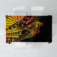 Gradient Marquesas Islands Tablecloth Marquesan Matatiki Hammerhead Shark Patutiki - Polynesian Pride