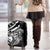 Black White Marquesas Islands Luggage Cover Marquesan Matatiki Hammerhead Shark Patutiki - Polynesian Pride