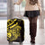 Yellow Marquesas Islands Luggage Cover Marquesan Matatiki Hammerhead Shark Patutiki - Polynesian Pride