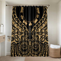 Austral Islands Bathroom Set Tuhaa Pae Penu Stars Necklace Gold - Polynesian Pride