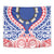 Austral Islands Tapestry Tuhaa Pae Penu Stars Necklace Red - Polynesian Pride