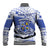 Personalised Samoa St Josephs College Baseball Jacket Marist Brothers Samoan Pattern LT14 - Polynesian Pride