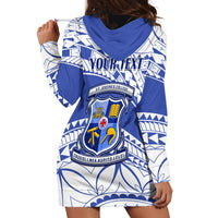 Personalised Samoa St Josephs College Hoodie Dress Marist Brothers Samoan Pattern LT14 - Polynesian Pride
