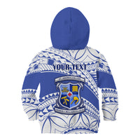 Personalised Samoa St Josephs College Kid Hoodie Marist Brothers Samoan Pattern LT14 - Polynesian Pride