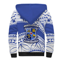 Personalised Samoa St Josephs College Sherpa Hoodie Marist Brothers Samoan Pattern LT14 - Polynesian Pride