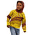 Personalised Samoa College Kid Hoodie Samoan Pattern LT14 - Polynesian Pride