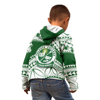 Personalised Samoa Faleata College Kid Hoodie Samoan Pattern LT14 - Polynesian Pride