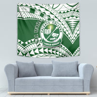 Personalised Samoa Faleata College Tapestry Samoan Pattern LT14 - Polynesian Pride