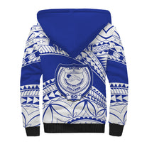 Personalised Samoa Safata College Sherpa Hoodie Samoan Pattern LT14 - Polynesian Pride