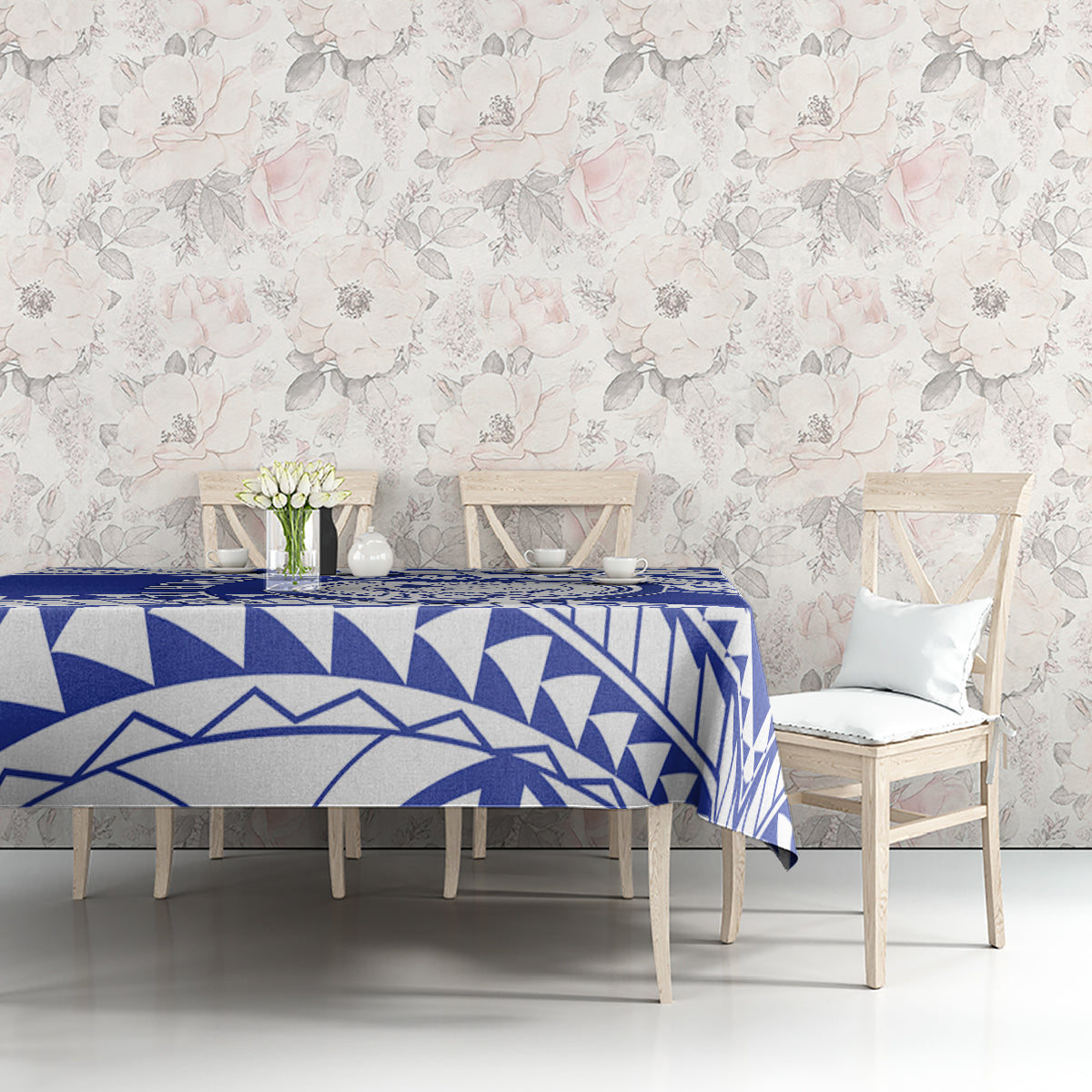 Personalised Samoa Safata College Tablecloth Samoan Pattern LT14 - Polynesian Pride