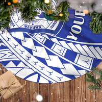 Personalised Samoa Safata College Tree Skirt Samoan Pattern LT14 - Polynesian Pride