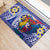 Philippines Rubber Doormat Filipino Sarimanok With Polynesian Tattoo LT14 - Polynesian Pride