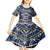 Samoa 685 Kid Short Sleeve Dress Samoan Coat Of Arms Simple Style LT14 - Polynesian Pride