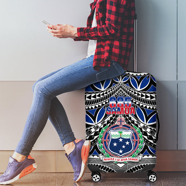 Samoa Luggage Cover Siapo Pattern Print