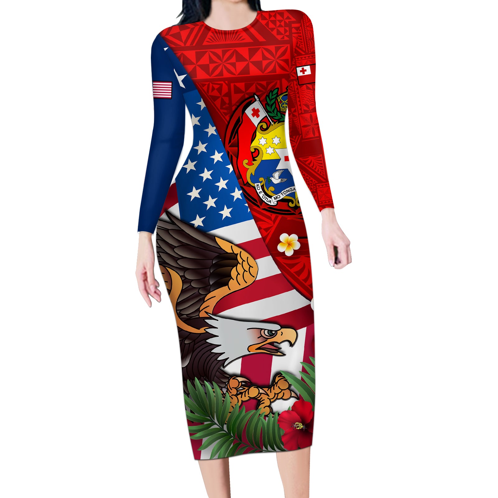 american flag bodycon dress Black Bodycon Dress Tie Up Shoulder