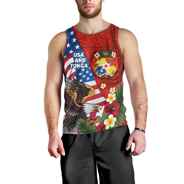 Angola Country Flag Stylized Men Tank Top LT15