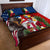 United States And Tonga Quilt Bed Set USA Flag Eagle Mix Tongan Coat Of Arms Ngatu Pattern LT14 - Polynesian Pride