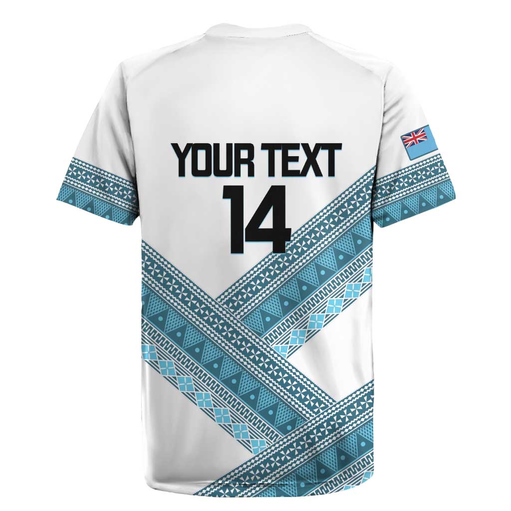 Custom Fiji Tapa Rugby 2025 Rugby Jersey Go Champions Fijiana