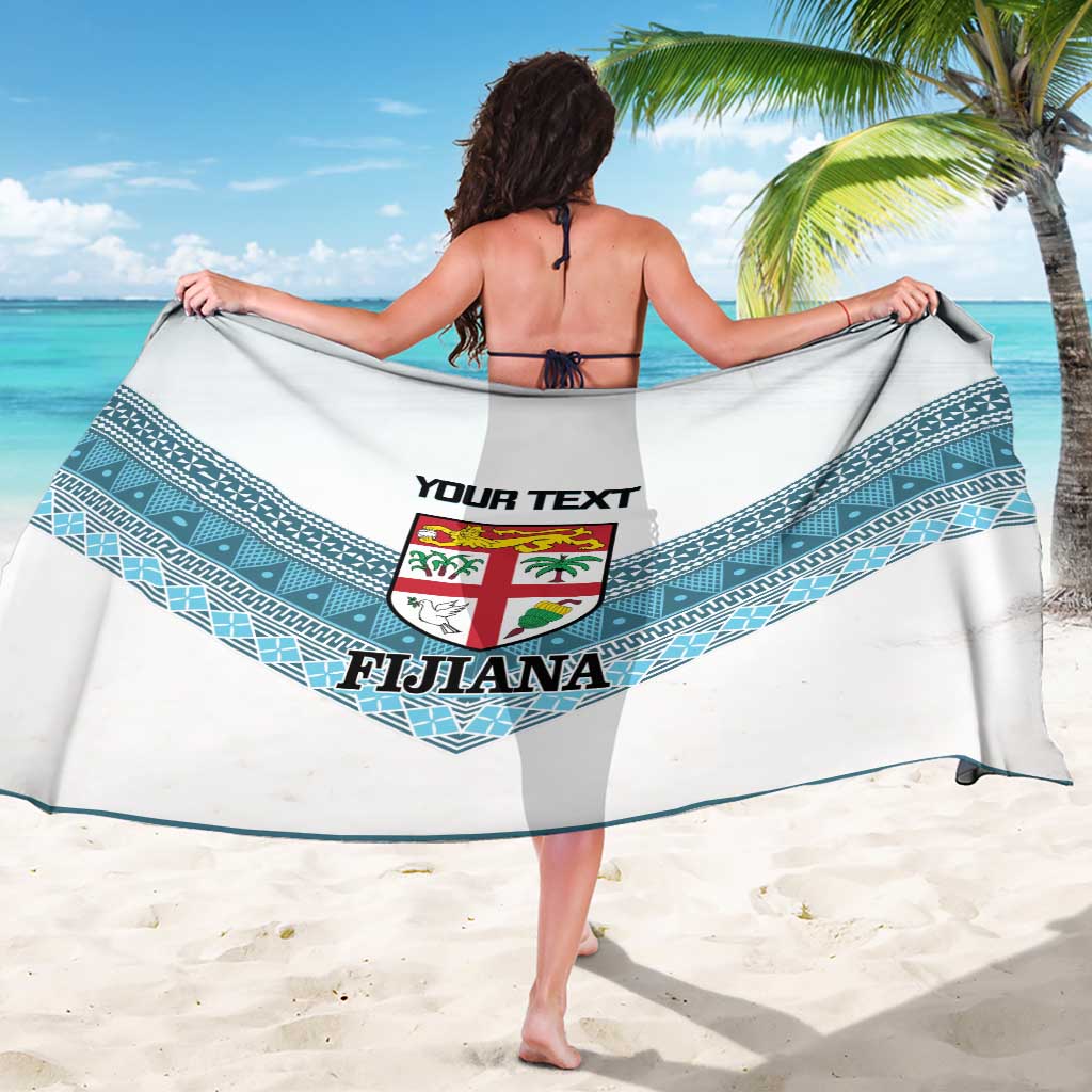Custom Fiji Tapa Rugby 2025 Sarong Go Champions Fijiana