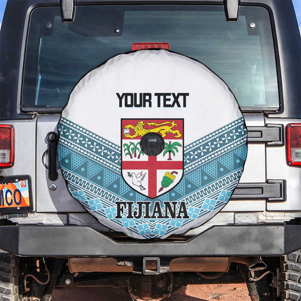 Custom Fiji Tapa Rugby 2025 Spare Tire Cover Go Champions Fijiana