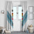 Custom Fiji Tapa Rugby 2025 Window Curtain Go Champions Fijiana