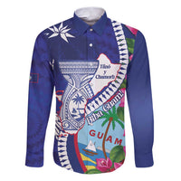 Biba Guam Liberation Day Family Matching Puletasi and Hawaiian Shirt Tano y Chamoru Latte Stone Blue