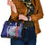 Biba Guam Liberation Day Shoulder Handbag Tano y Chamoru Latte Stone Blue
