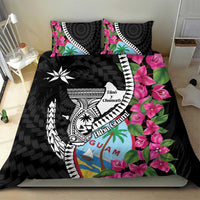 Biba Guam Liberation Day Bedding Set Tano y Chamoru Latte Stone Black